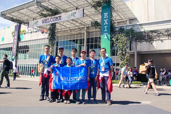 Học sinh Trường Wellspring Hanoi - lọt vào top 10 Robotics thế giới